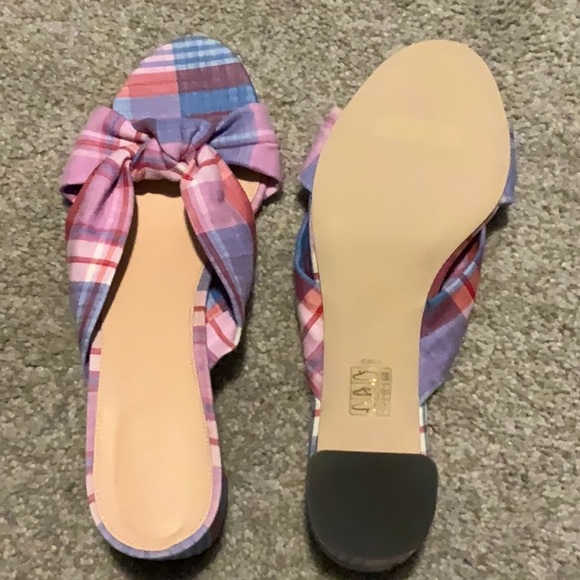 Slip on sandals with block heel - Picture 3 of 3